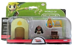 Nintendo World Of Micro Land 3 Pack Wave Ganondorf Castle And Ganon Zelda