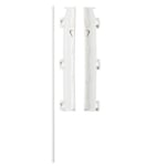 BabyDan Wall Mounting Kit White for Configure and Flex Extra Wide Baby Gates