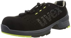 Uvex 1 Work Shoe - Safety Trainer S1 SRC ESD - Lime-Black - size 10,5