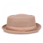 Hatt, sommarlätt klassisk mjuk cool mesh klämbar fedora hatt, bästa mors dag och årsdag present till mamma och fru. (skogsfärg)