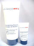 CLARINS MEN Shampoo & Shower Gel FULL SIZE 200ml + 30ml Free Invigorating