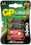 GP Long Lasting Medical Professional Lithium Replacement Battery AA pack of 4