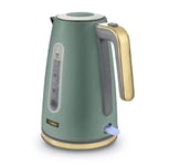 Kettle Tower Cavaletto T10066JDE 1.7L 3KW Jug Kettle Jade with Champagne Gold