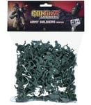 Combat Mission 160Pc Plastic Toy Soldiers Bag of Traditional Green Army Soldiers