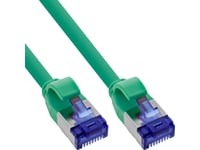 Inline 74933G, 0,3 M, Cat6a, S/Ftp (S-Stp), Rj-45, Rj-45, Grön