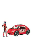 Miraculous Ladybug E-Beetle Car With Fashion Doll