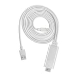 8 Pin To HDMI HDTV AV Adapter MHL USB Charger Cable For iphone ipad