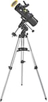 Bresser Telescope Spica 130/650 EQ3 - parabolic Reflector with Smartphone Adapter and solar filter