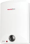 Thermoflow OT 10 Chauffe-eau sur évier sans pression | Chauffe-eau électrique de 10 litres | Chauffe-eau électrique avec raccord G 1/2" | 35 - 75 °C | Chauffe à 65 °C en 20 min.