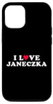 Coque pour iPhone 15 Pro I Love Janeczka Matching Girlfriend Boyfriend Janeczka Nom
