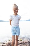 Vilje & Ve Hermine Velour Shorts Pastel Blue
