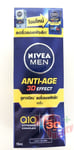 Nivea men anti-aging serum Q10 SPF 30 vitamin+complex acne face wrinkle 15ml