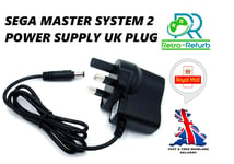 Sega Master System 2 Power Supply UK Plug - 9V 1A AC DC