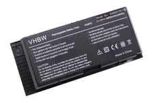 vhbw batterie remplace Dell 0FVWT4, 0JHYP2, 0PG6RC, 0R7PND, 0RY6WH, 0TN1K5, 312-1176, 312-1177 pour laptop (4400mAh, 11.1V, Li-Ion, noir)