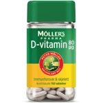 Møllers Pharma D-vitamin tabletter 80µg - 150 stk