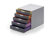 Blankettbox Durable Varicolor 5 lådor
