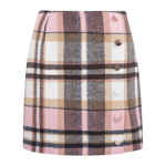 Petra Skirt - Pink Check