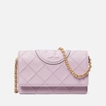 Tory Burch Fleming Soft Leather Chain Wallet