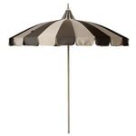 Garden Glory, Parasoll Ø240 cm Beige/Brun randigt