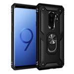 samsung galaxy s9 plus rugged case with metal ring holder