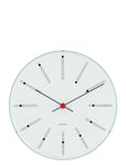 Bankers Vægur Ø21 Cm Home Decoration Watches Wall Clocks White Arne Jacobsen Clocks