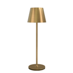 Calida Laddningsbar bordslampa - utomhus, 2700K, RA97, dimbar, mässing