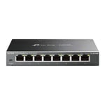 TP-Link Managed Network Switch 8-Port Gigabit, Support QoS VLAN IGMP Snooping, N