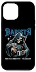 iPhone 12 Pro Max Barista Man The Myth The Legend Reaper Coffee Maker Case