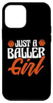 iPhone 12 mini Basketball Girl Hoops Teeny Bball - Teen Player Baller Girl Case