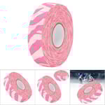 2,5 cm x 25 m Hockey skyddstejp Sport Badminton stolpe dynor Hockeyklubba tejper Rosa Zebra