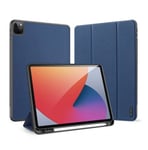 DUX DUCIS Domo surfplatta med flervinklat stativ och smart sömnfunktion för iPad Pro 11 2021 - Blå