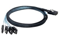 Internal Mini-SAS 36Pin SFF-8087 to 4 x SATA 7Pin Data Cable - 1m