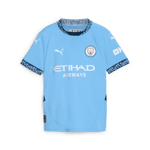 Manchester City Home Jersey Replica 24/25, fotbollsdräkt, junior