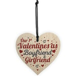 1st Valentines Card For Boyfriend Girlfriend First VALENTINES DAY GIFT Heart