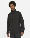 Nike Sportswear Men's Hooded M65 Jacket Sz M Black New CZ9922 010