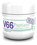 V66 MAX DOUBLE STRENGTH Psoriasis Salicylic Acid Skin Scalp Treatment Cream 50g
