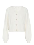 Gestuz Manzigz Wool Cardigan Kräm