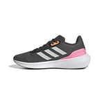 Adidas Femme RUNFALCON 3.0 W Sneaker, Grey Six/Crystal White/Beam Pink, 42 EU
