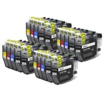 20 Ink Cartridges Set+Bk to use with Brother MFC-J5330DW MFC-J5930DW MFC-J6935DW