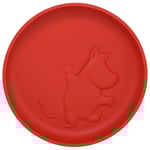 Rätt Start Mumin Tallrik Silikon Lingonberry Red