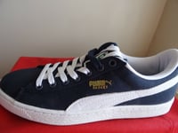 Puma Basket Classic Canvas trainers shoes 355759 01 uk 6 eu 39 us 7 NEW+BOX