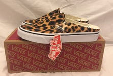 Vans Mule Leopard Print Classic Slip-on Women’s Size 4.5uk Brand New With Box
