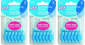 TePe Interdental Brushes 0.6mm 6 Pack | Dental Care | Oral Hygiene | Floss X 3