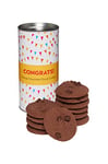 Infinity Brands Congrats Orange Chocolate Chunk Cookies Gift Tube 150 g