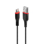 LINDY 0.5m Reinforced USB Type A to Lightning CHARGE & SYNC Cable
