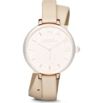 Marc by Jacobs Klockarmband MJ1418 Läder Beige 10mm