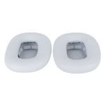 Ersättningsöronsnäckor i proteinläder med minnesskum, mjuka och andningsbara, för IOS Earbuds MAX, grå