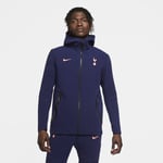 The Tottenham Hotspur Tech Pack Hoodie lets you celebrate your team in comfort. Fleece fabric adds warmth and softness to day. Men's Full-Zip - Blue