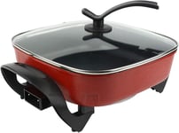 Electric Skillet Grill, Electric Frying Pan Multifunctional Electric Hot Pot El