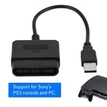 PS2 vers PS3 Controller Adapter, PS2 vers USB Converter pour PS3 PC Compatible pour Sony PS1 PS2 Wired Wireless ContrRUR LC044